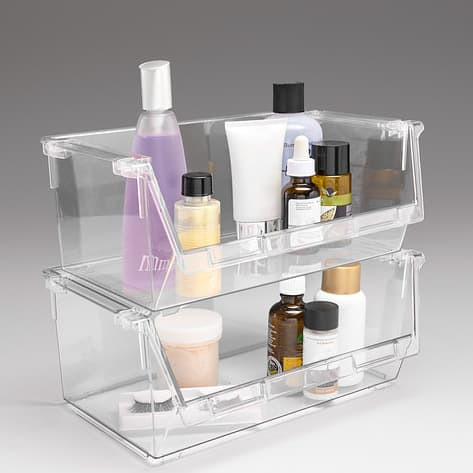 Stacking Caddy 2pk - Clear
