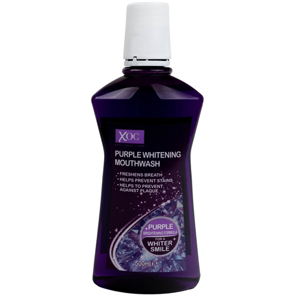 XOC Purple Whitening Mouthwash 500ml
