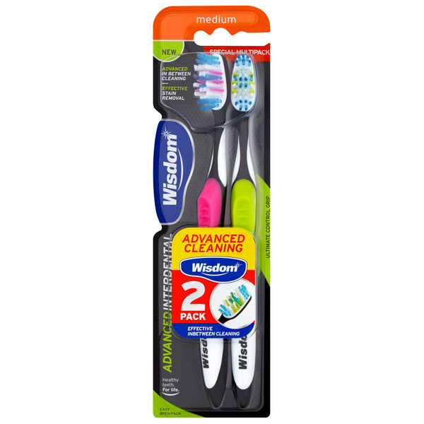 Wisdom Advanced Interdental Toothbrush 2pk