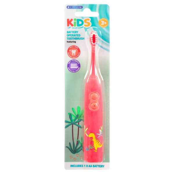Kids Battery Operated Toothbrush - Dinosaur