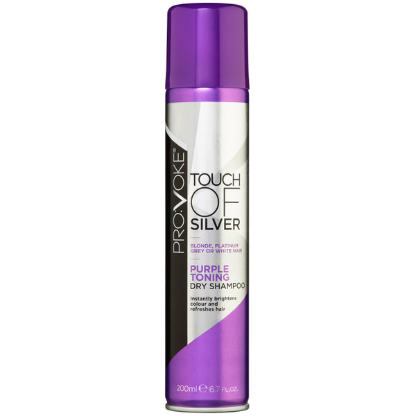 PRO:VOKE Touch of Silver Purple Toning Dry Shampoo 200ml
