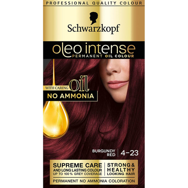 Schwarzkopf Oleo Intense Hair Dye - Burgundy Red