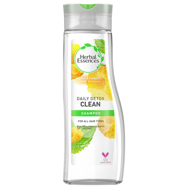 Herbal Essences Detox Shampoo 400ml - Raspberry & Mint