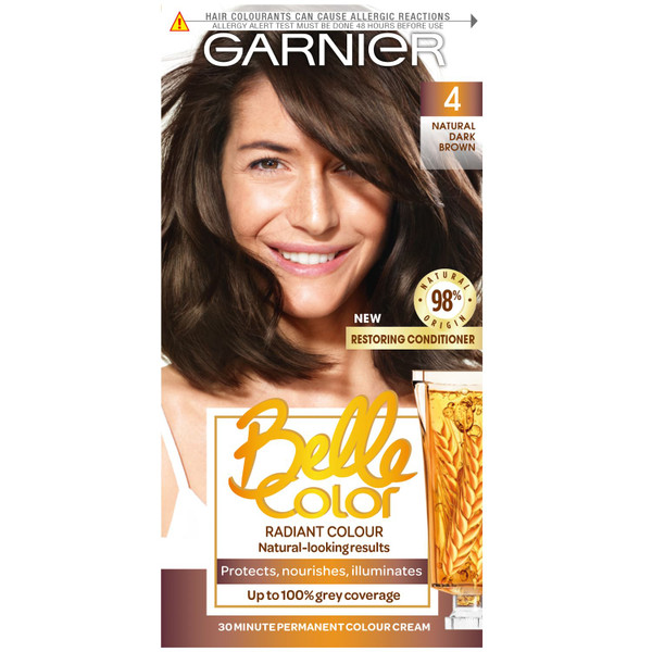 Garnier Belle Permanent Hair Dye - Natural Dark Brown