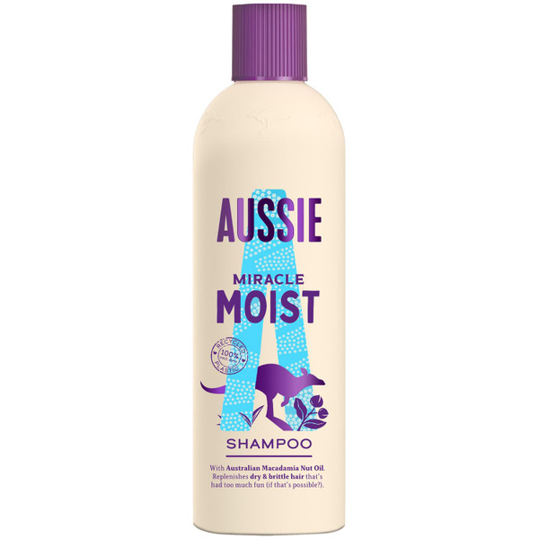 Aussie Miracle Moist Shampoo 250ml