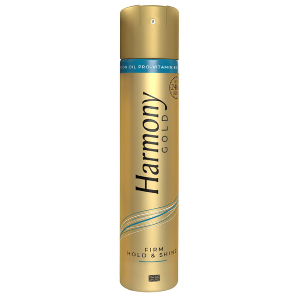 Harmony Gold Hairspray 400ml - Firm Hold & Shine