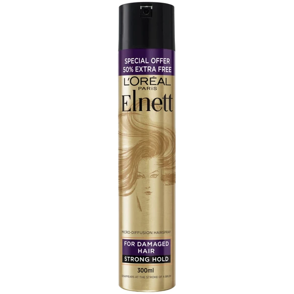 L'Oreal Elnett Satin For Damaged Hair Hairspray 300ml