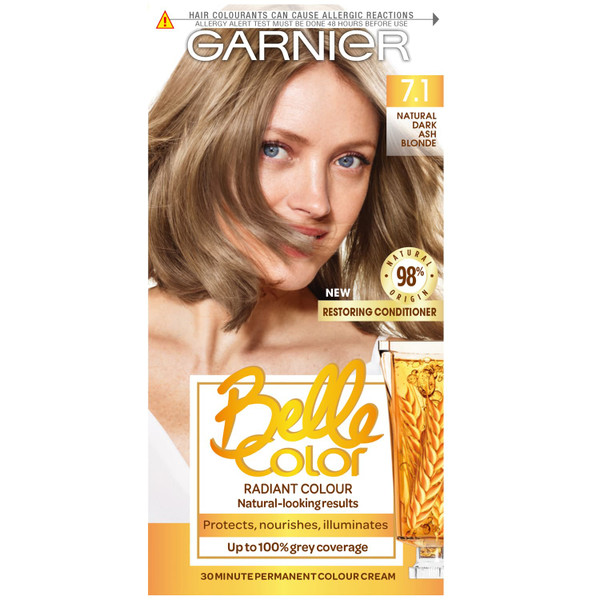 Garnier Belle Permanent Hair Dye - Natural Dark Ash Blonde