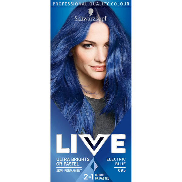 Schwarzkopf Live Hair Dye - Electric Blue