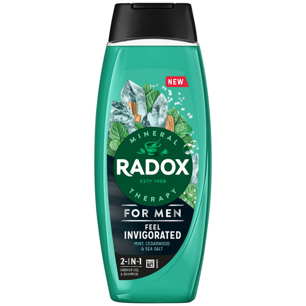Radox Men Feel Invigorated 2-in-1 Shower Gel 450ml