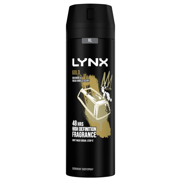 Lynx Gold Deodorant Body Spray 200ml