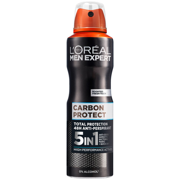 L'Oreal Men Expert Carbon Protect 5 in 1 Anti- Perspirant 150ml