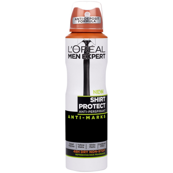 L'Oreal Men Expert Shirt Protect Anti- Perspirant 150ml