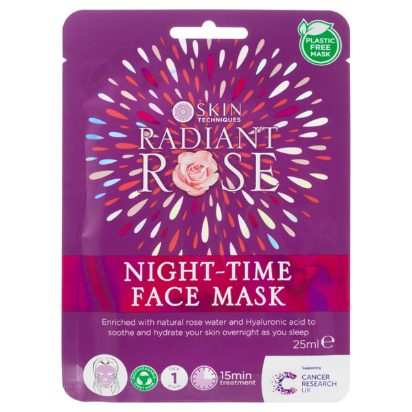 Skin Techniques for Cancer Research Radiant Rose Night Time Face Mask 20ml