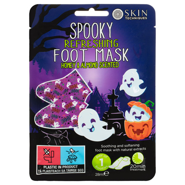 Spooky Moisturising Foot Mask - Honey & Almond