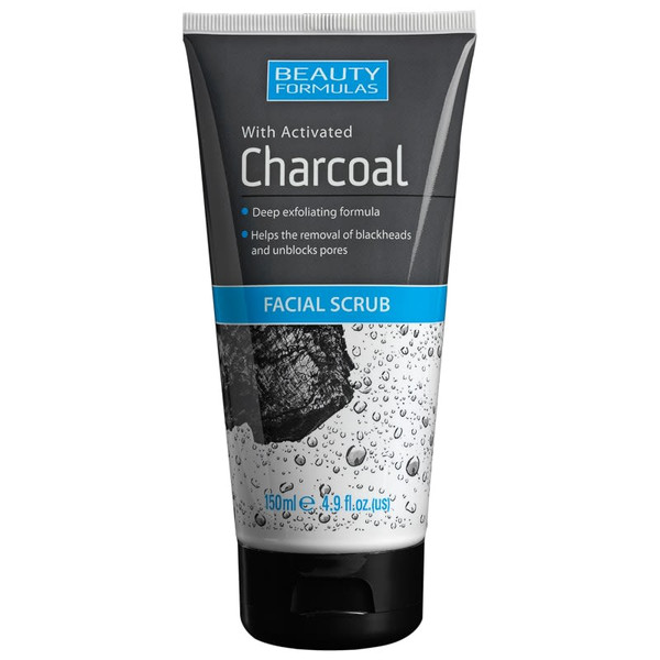 Beauty Formulas Charcoal Face Scrub 150ml