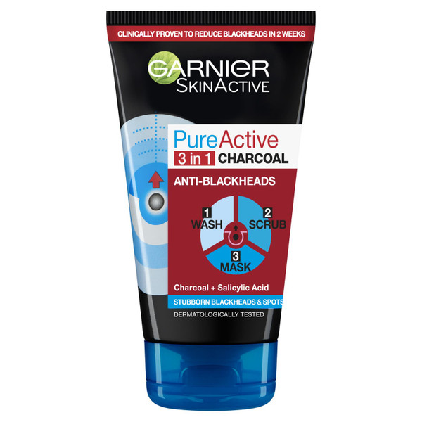 Garnier SkinActive 3-in-1 Anti-Blackhead 150ml