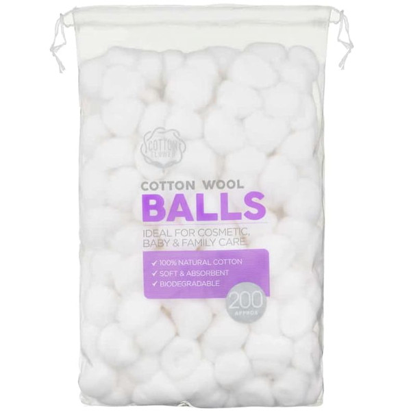 Cotton Wool Balls 200pk