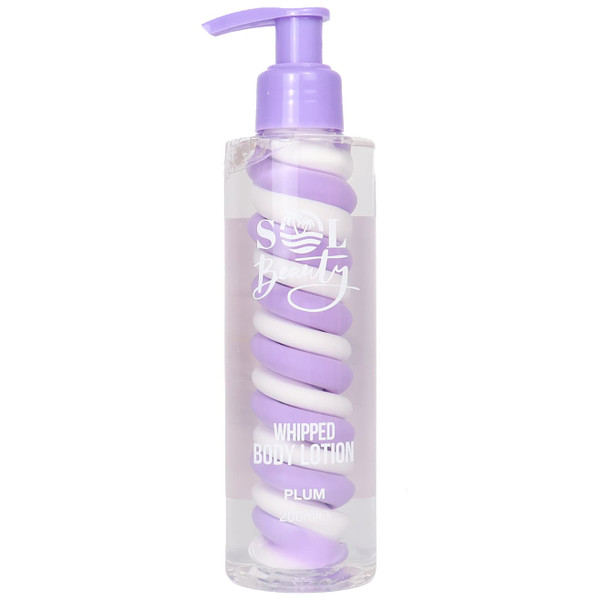 Sol Beauty Whipped Body Lotion 200ml - Plum