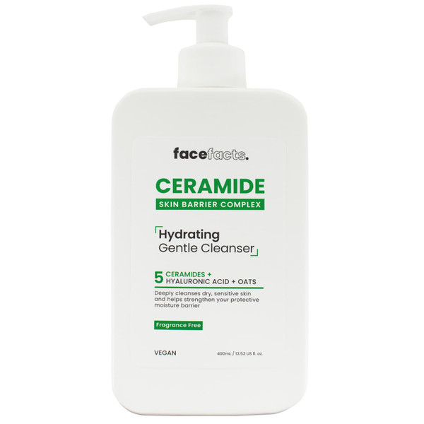 Face Facts Ceramide Hydrating Face Cleanser 400ml