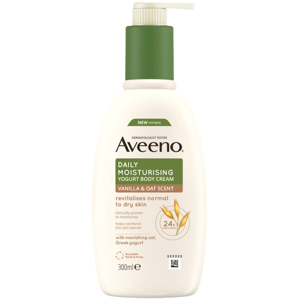 Aveeno Daily Moisturising Yogurt Body Cream 300ml