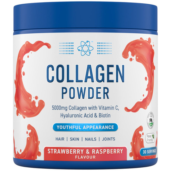 Collagen Powder 165g - Strawberry & Raspberry