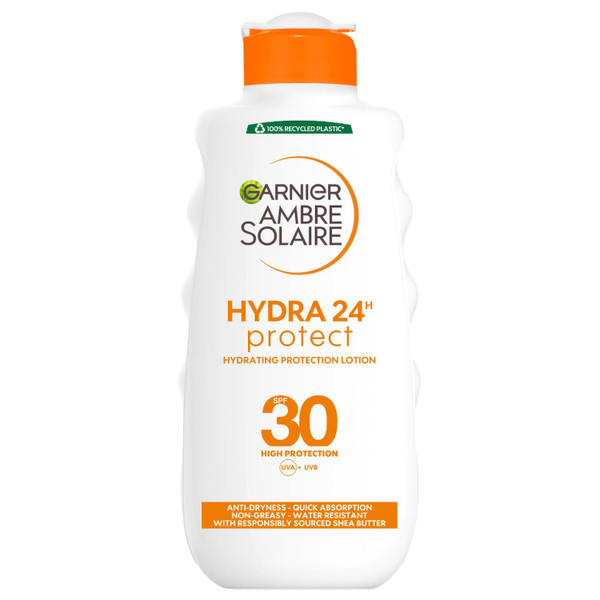 Garnier Ambre Solaire Hydra 24 Hour Sun Lotion Spf 30 200ml