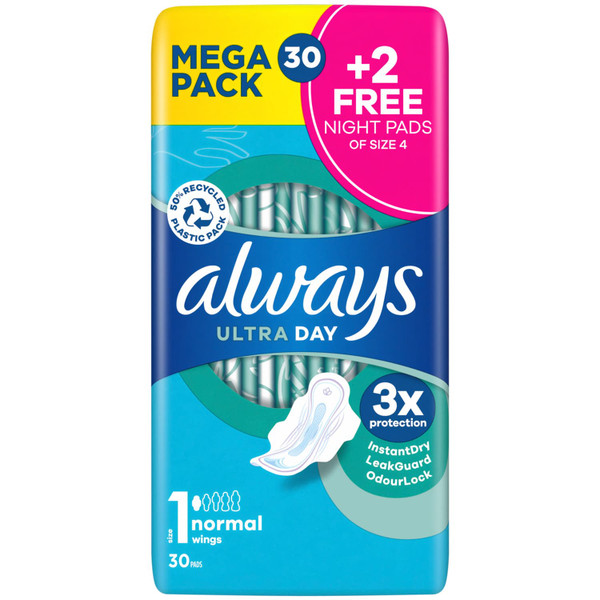Always Ultra Day Mega Pack 30pk