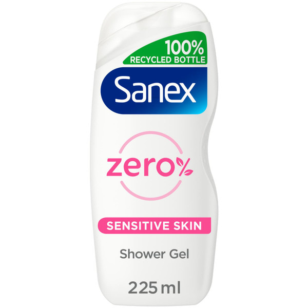 Sanex Zero Sensitive Skin Shower Gel 225ml