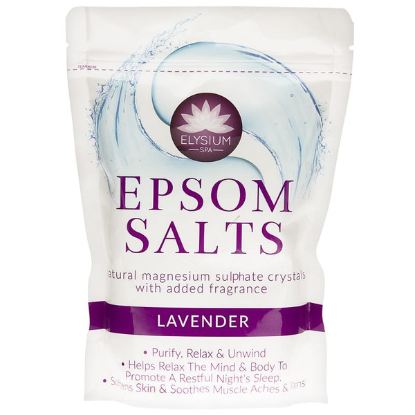 Elysium Spa Epsom Salts 450g - Lavender