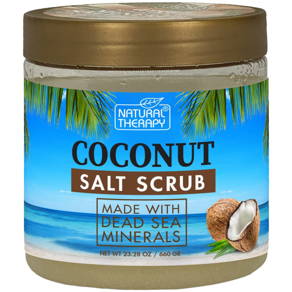 Natural Therapy Coconut Salt Scrub 660ml