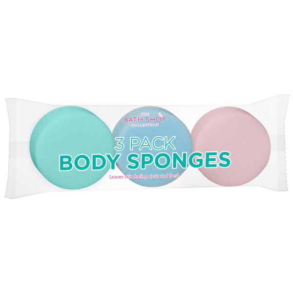 Body Sponges 3pk