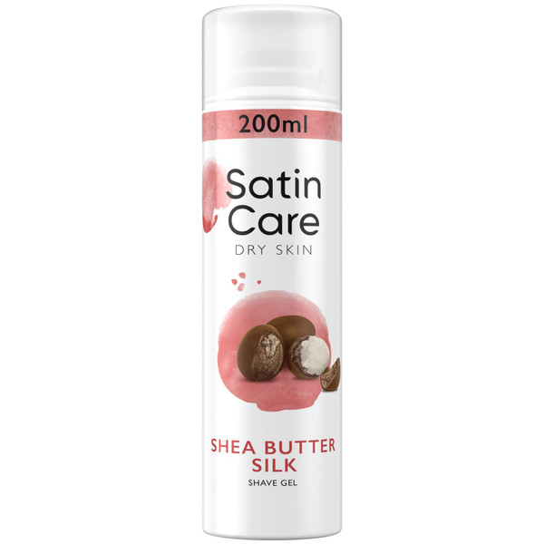 Satin Care Shea Butter Silk Shaving Gel 200ml