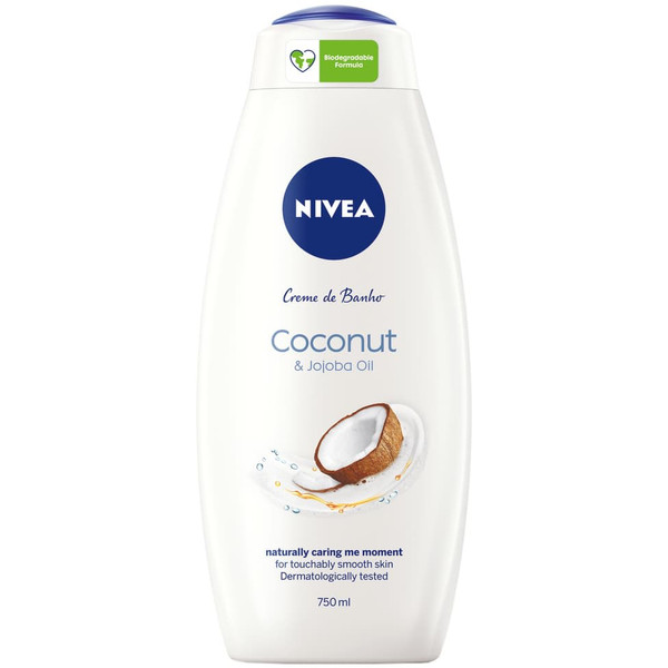 Nivea Coconut & Jojoba Oil Shower Cream 750ml