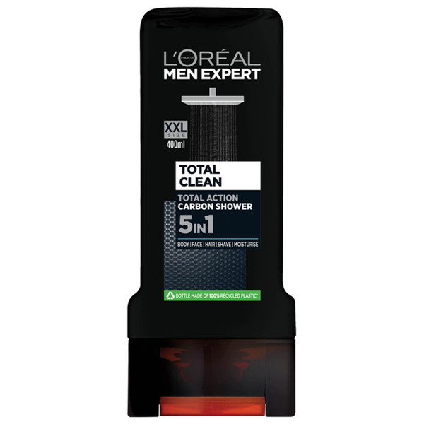 L'Oreal Men Expert Total Clean Shower Gel 400ml