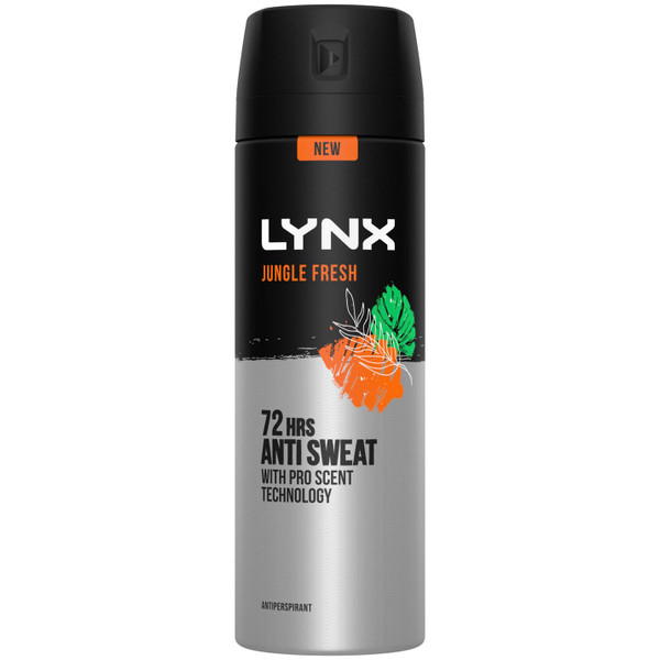 Lynx Jungle Fresh Antiperspirant 200ml