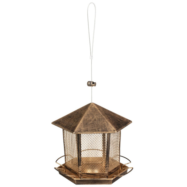Hexagonal Bird Feeder
