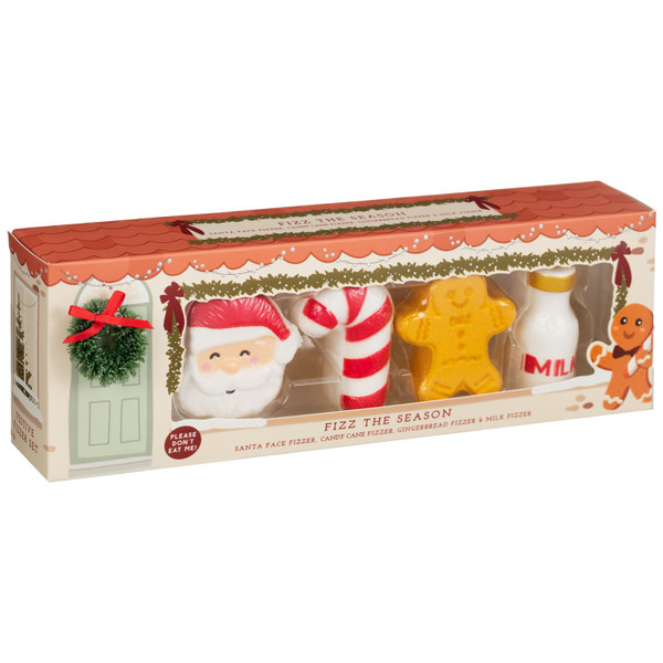 Fizz the Season Bath Fizzer Set 4pc