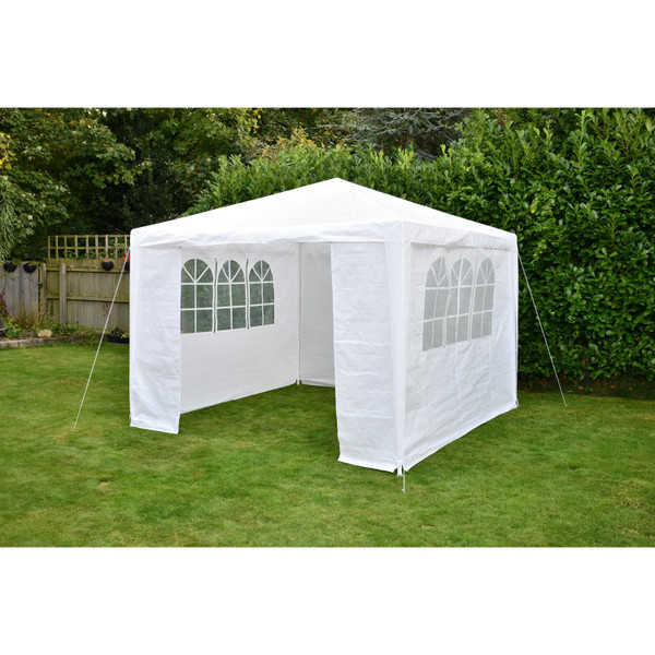 Party Tent With 4 Sides 3m x 3m