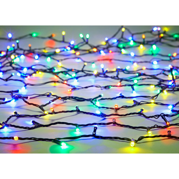 Eveready Solar Powered LED String Lights 120pk - Multicolour