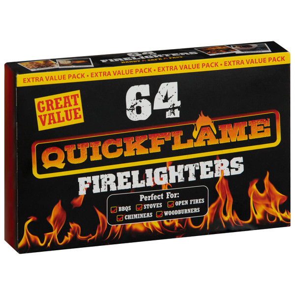 Quickflame Firelighters 64pk