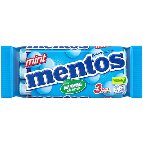 Mentos Mints 3pk