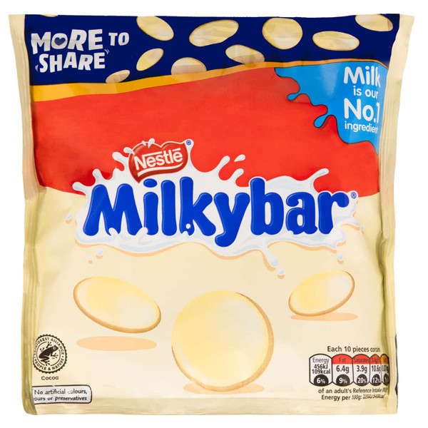 Nestle Milkybar Share Bag 176g