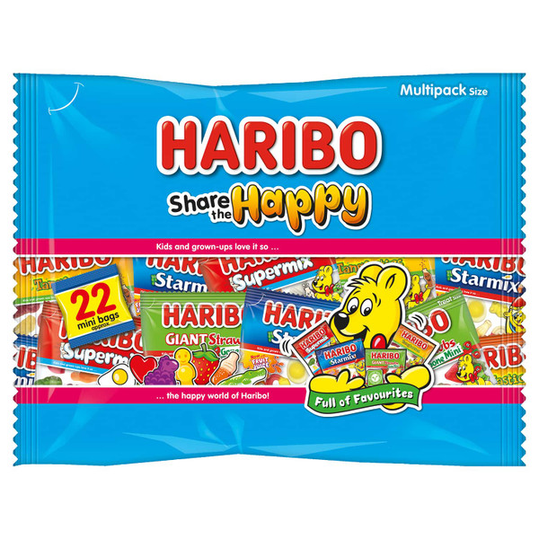 Haribo Share the Happy Mini Bags 352g