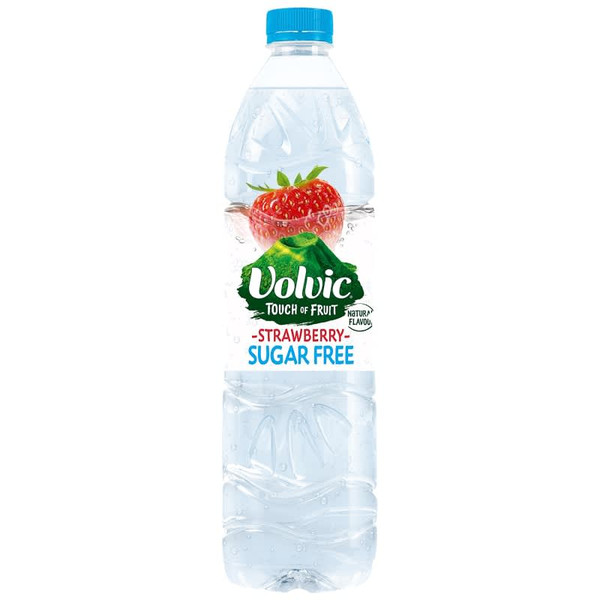 Volvic Touch of Fruit Sugar Free 1.5L - Strawberry