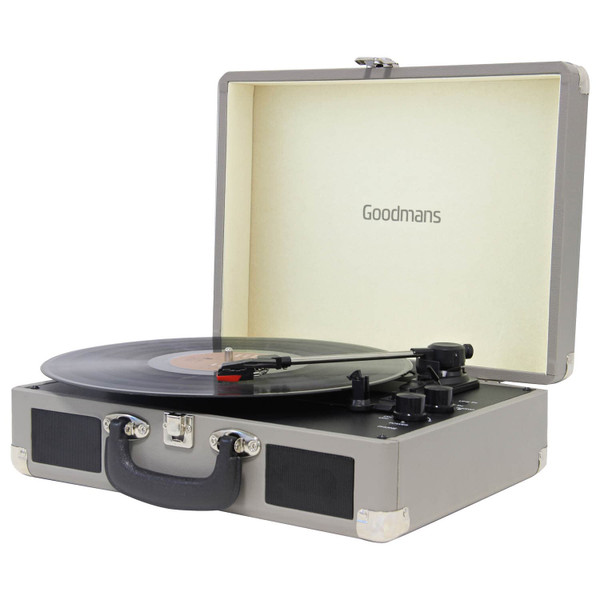 Goodmans Revive Bluetooth Turntable - Grey