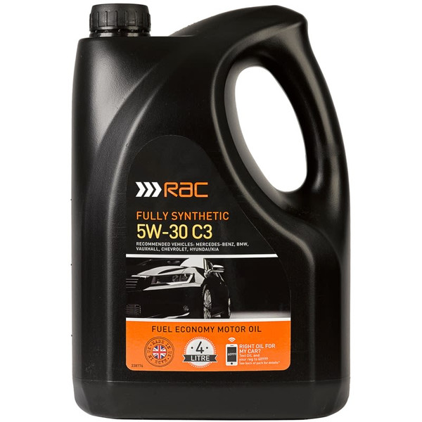 RAC 5W-30 C3 Fully Synthetic Oil 4L