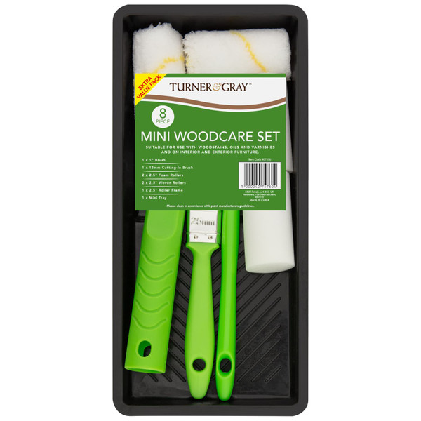 Turner & Gray Mini Woodcare Set 8pc
