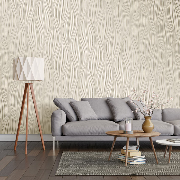 Serenity Wallpaper - Warm Grey