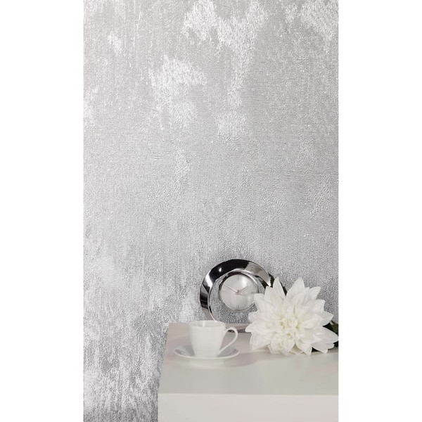 Alexis Texture Wallpaper - Silver